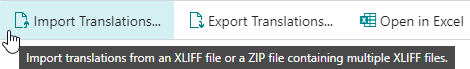 xliff-export-import
