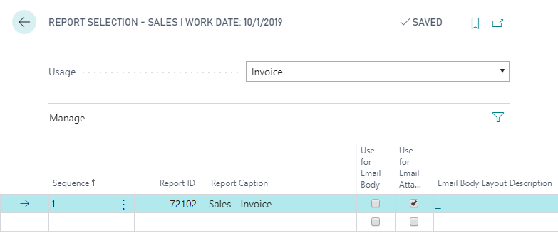 Report-Selection-Sales-Invoice